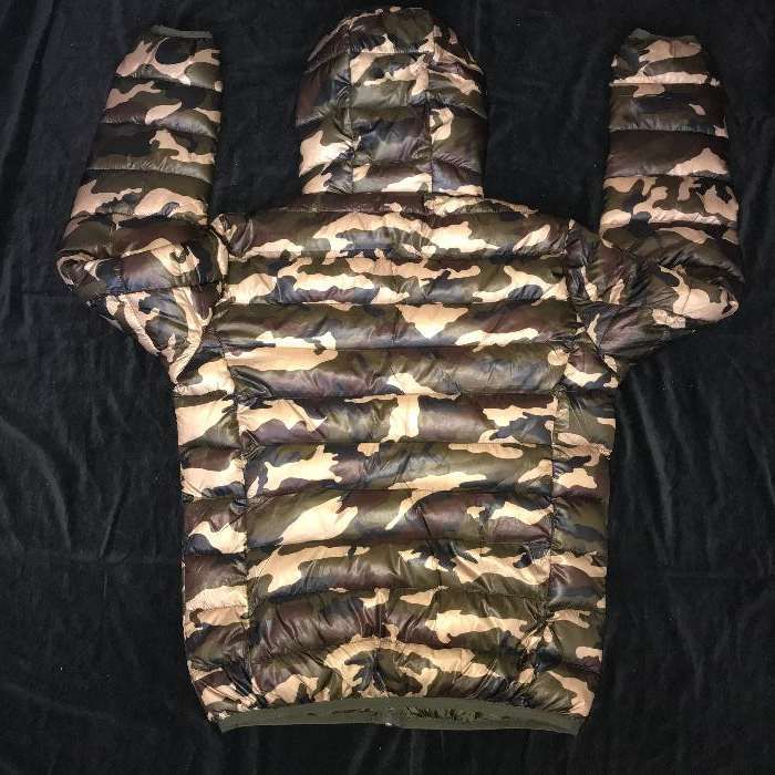 Geaca gluga matlasata unisex camuflaj army kaki toamna iarna primavara
