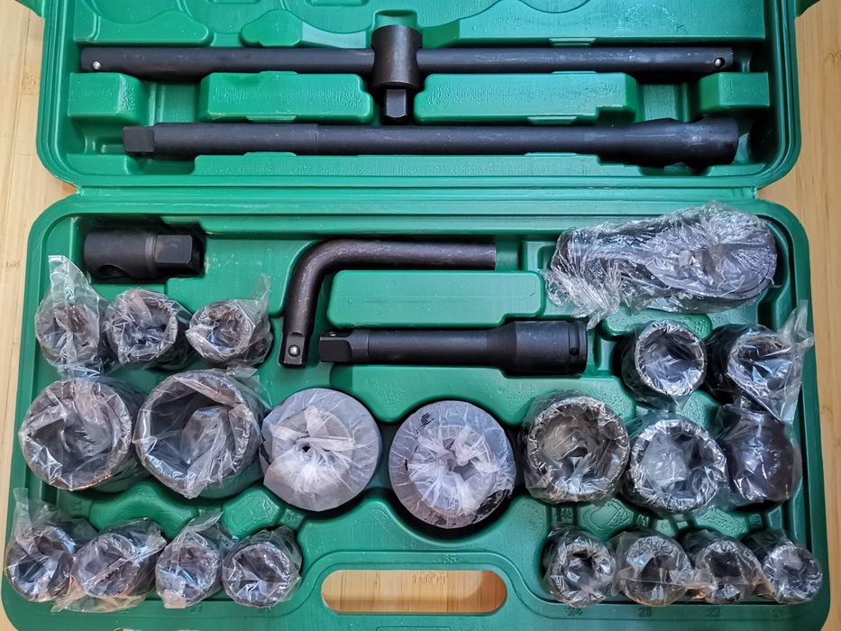 Trusa/Set chei tubulare 3/4 impact camioane 26piese 17-65 mm