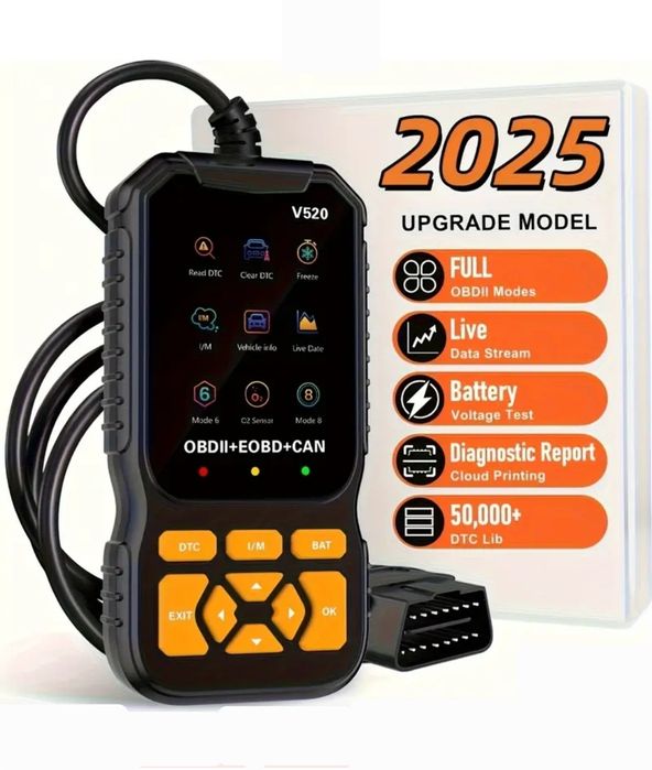 Tester diagnoza auto OBD II • EOBD • CAN