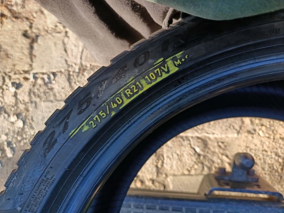 Anvelope MS iarna 275 40 21 și 315 35 21 pirelli runflat 2022