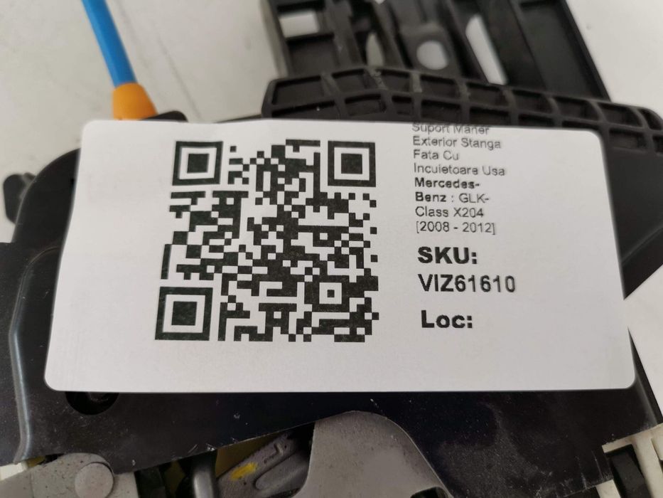 Механизъм Поддръжка Дръжка Външна Ляво Предно С Брава Врата Мерцедес-Б