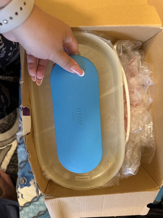 Steilizator Philips Avent 3 in 1 Bebelusi, Biberoane, Pompa Sani