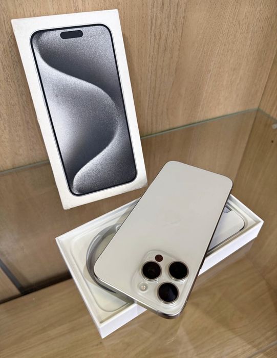 Iphone 15 pro max white 256 gb