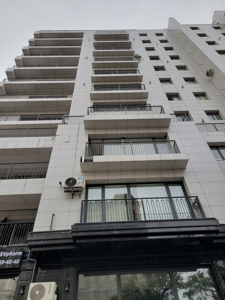 Марказда Новостройка Кадастр билан Гишт 2-хоналик 80 м² Нукус кучаси