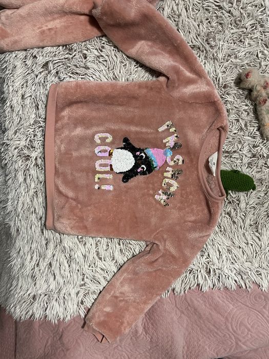 H&m bluza din plus 4-6ani