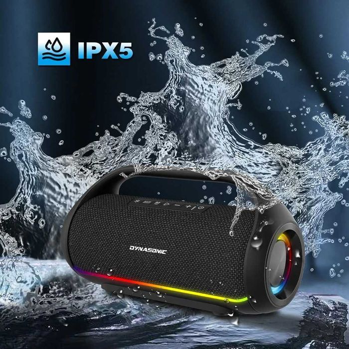 Boxa Dynasonic...Rezistenta la apa...cu doua microfoane wireless