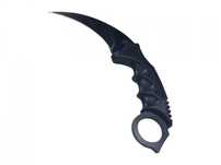 Cutit de vanatoare Comando Night, 19 cm, negru