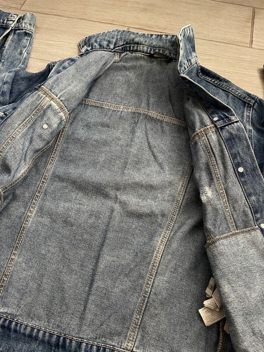 Дънково яке с джобове