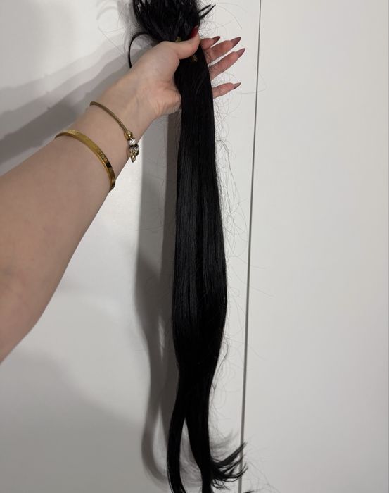 Продам натуральные волосы 80см