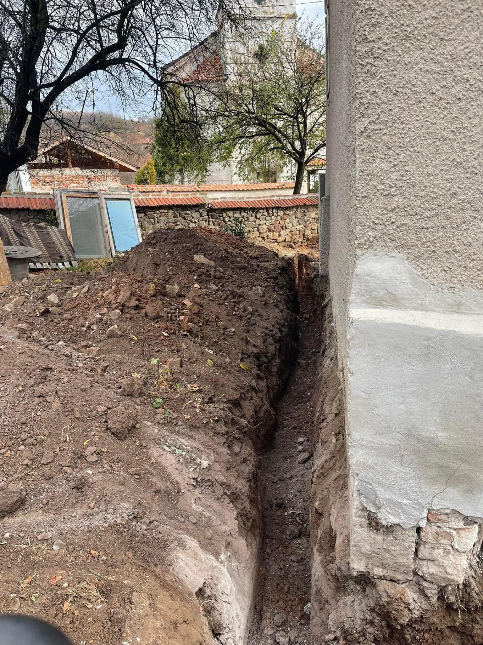 Услуги с мини багер