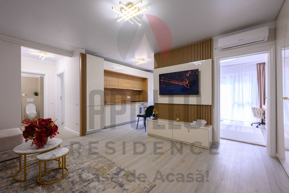 Apollo Residence - Apartament 3 camere semidecomandat - 65 mp