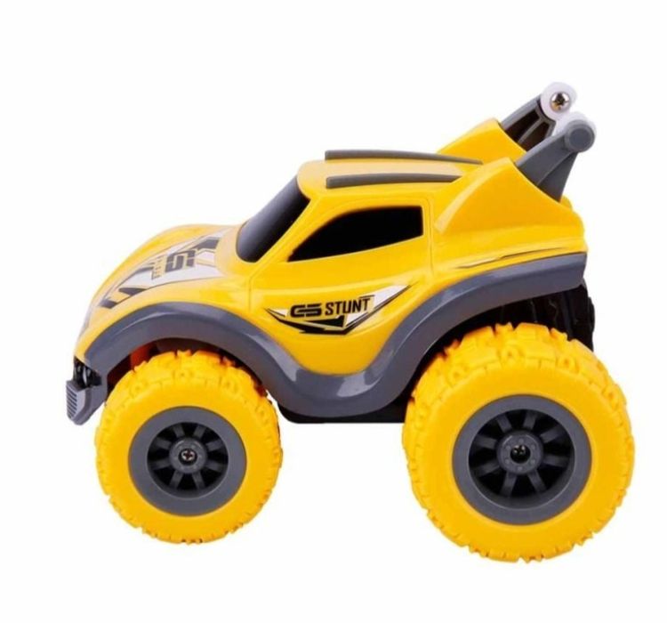 Vand Masina cu telecomanda, Sunman, Mini Rambler, Galben, 16 cm