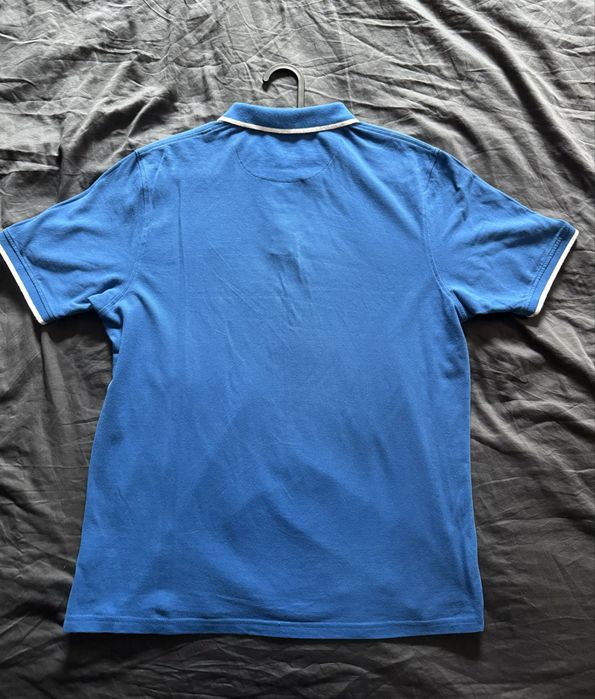 Поло тениска James Pringle, размер M – класически син цвят