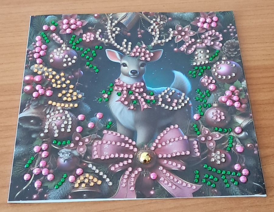 Set pentru cadou: Felicitare handmade+ Gentuță Copacul Vieții