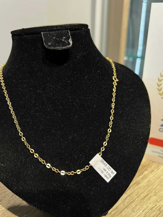 (AG42) Lant Aur 18K 8.95g (B.11730.1) GARANTIE 2 ANI