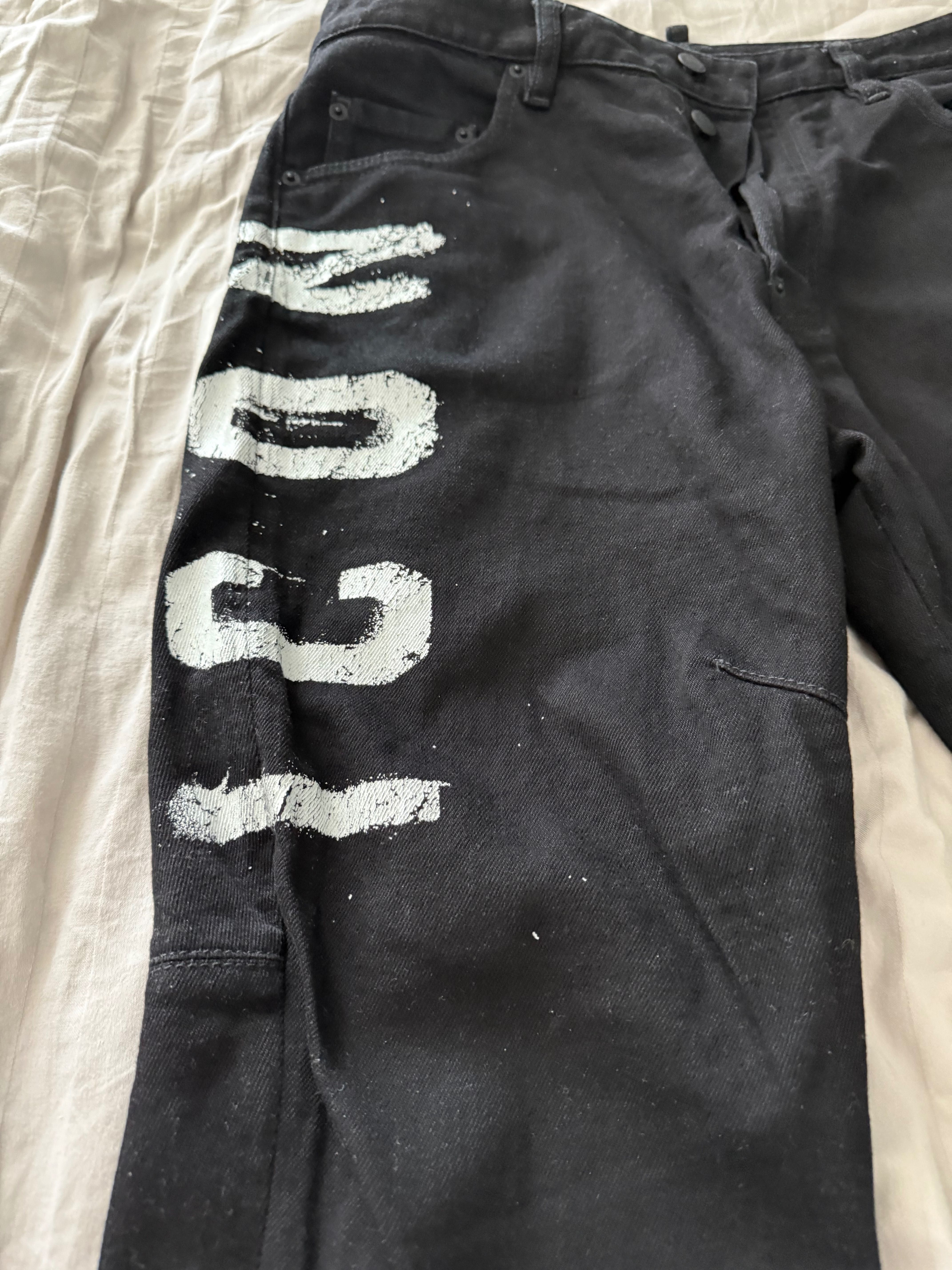 Blugi dsquared originali , loose fit .