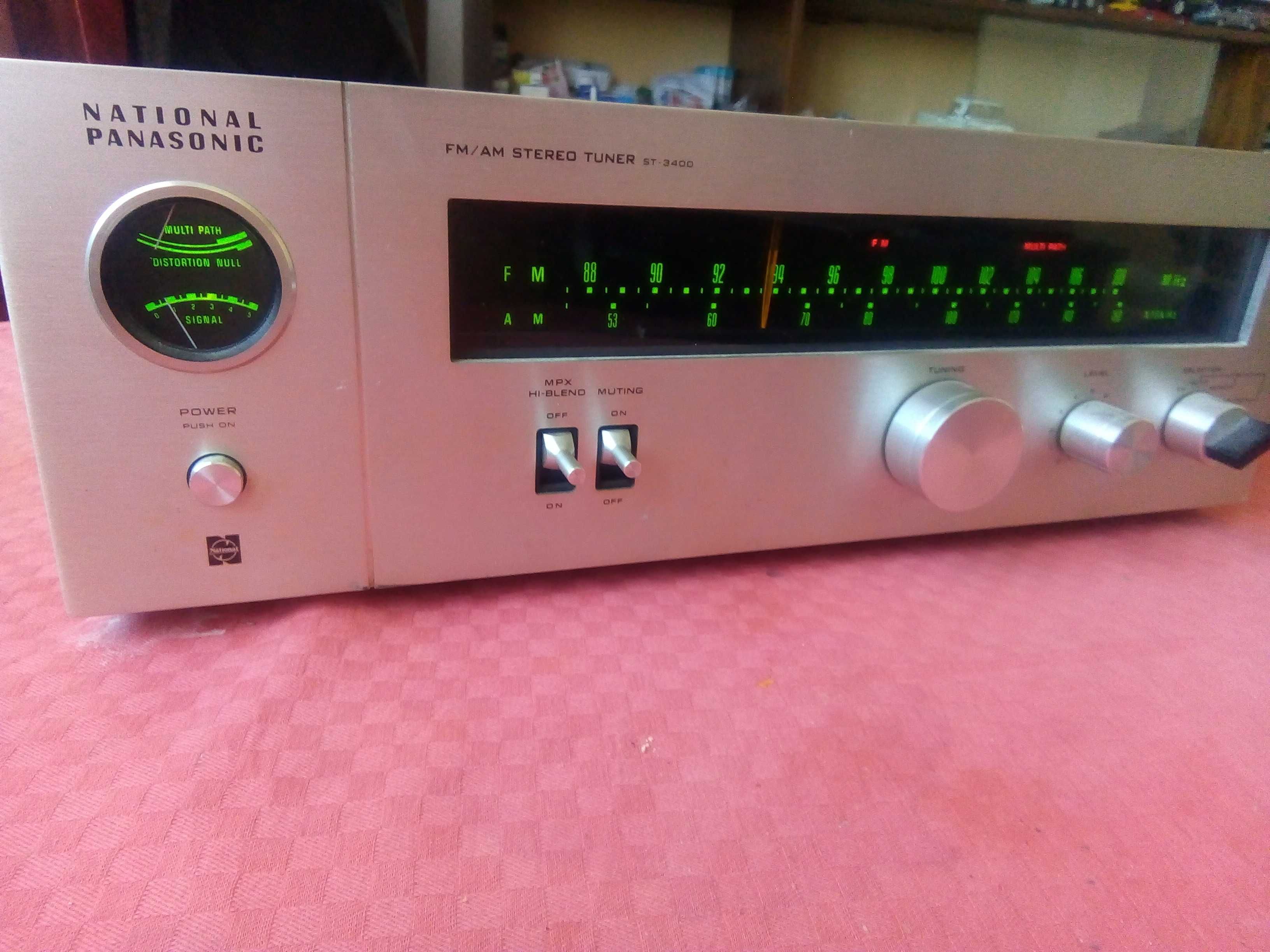 FM/AM Stereo Tuner ST-3400 Radio Panasonic, Matsushita