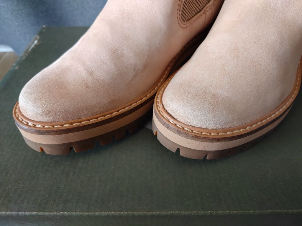 Cizme TIMBERLAND 37 - TB0A1S9Z -piele/nubuc botine femei, damă, woman