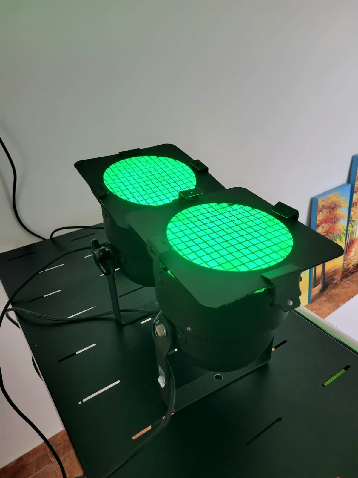 Led par stairville RGB lumini disco club dj formație petrecere strobo