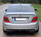 Дифузьор / Добавка за задна броня за Мерцедес в204 / Mercedes w204