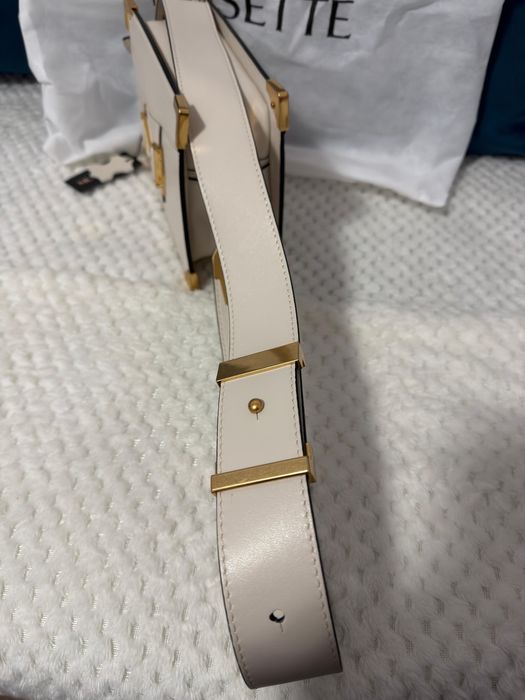 Geanta Musette Queen Victoria Ivoire