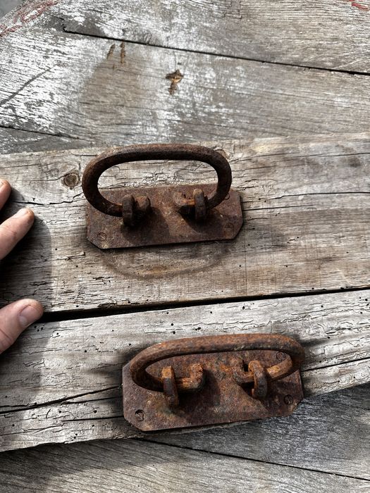 Elemente fier forjat de la un cufar vechi
