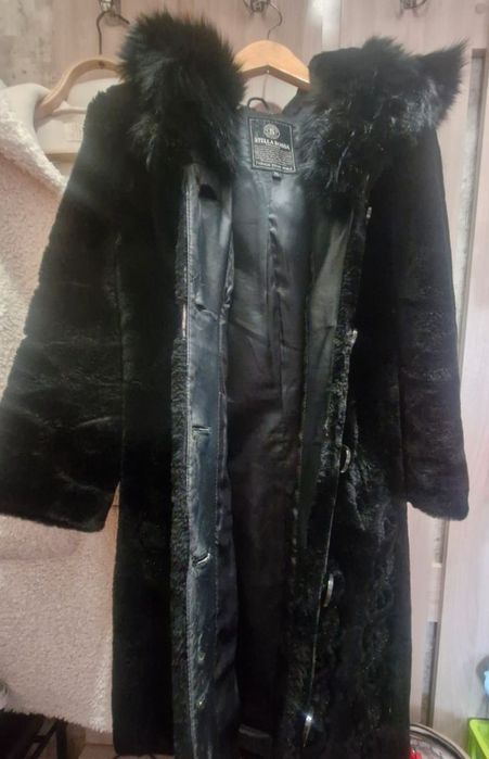 Шуба мутон на зиму