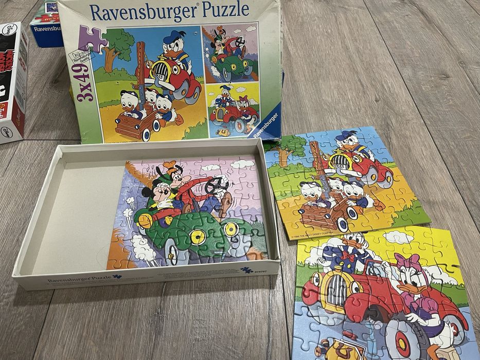 Детски пъзели ravensburger & disney