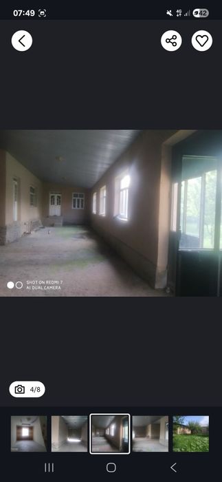 Uy sotiladi m39 yuliga 150 metr hamma narsaga yaqin maktab bogʻcha