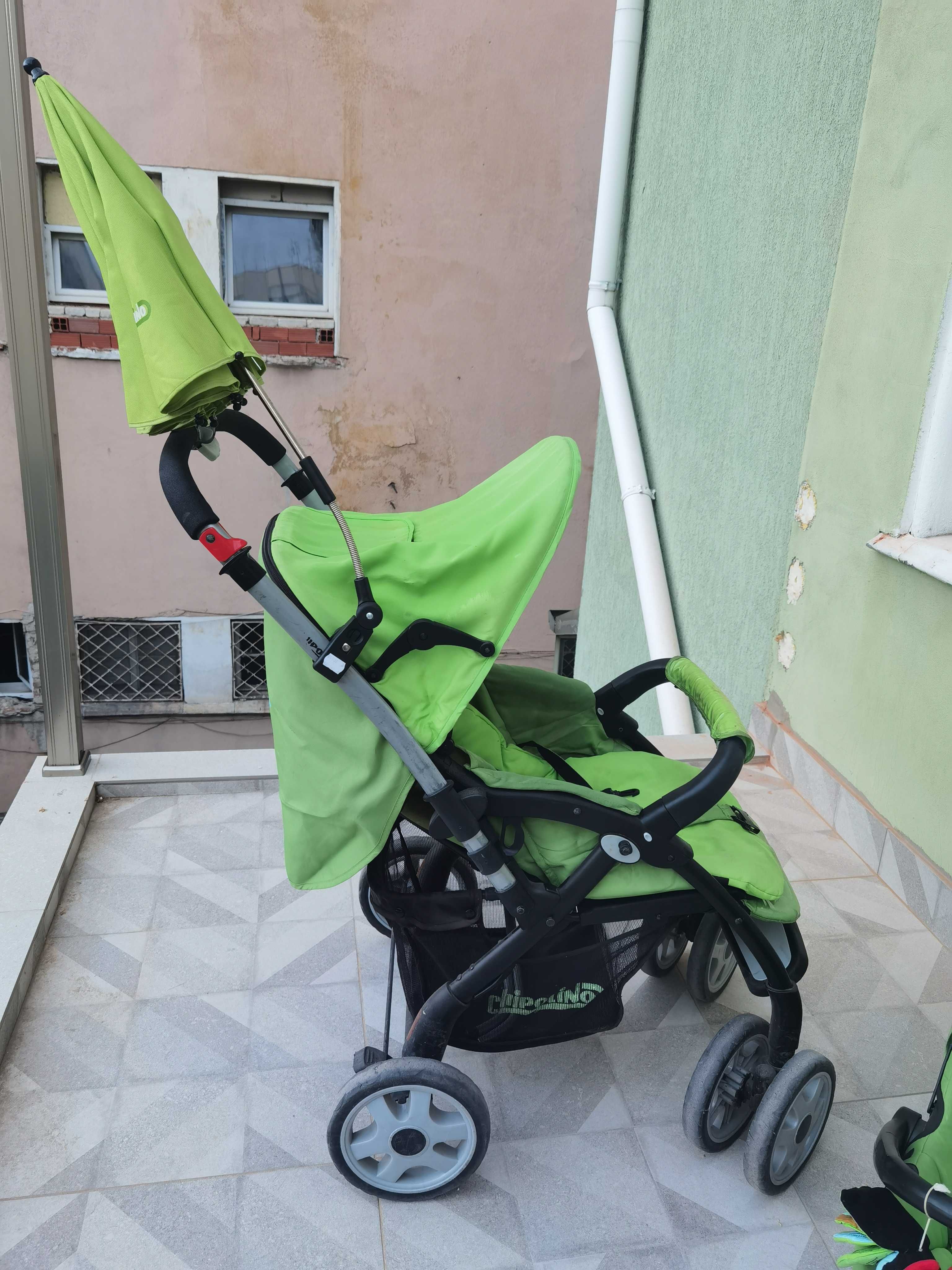Детска количка Чиполино Ултра цвят зелен
