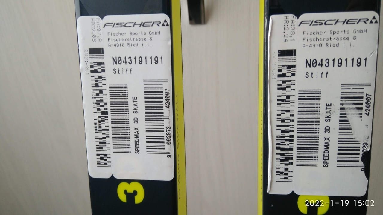 лыжи Fisher speed max 3d.