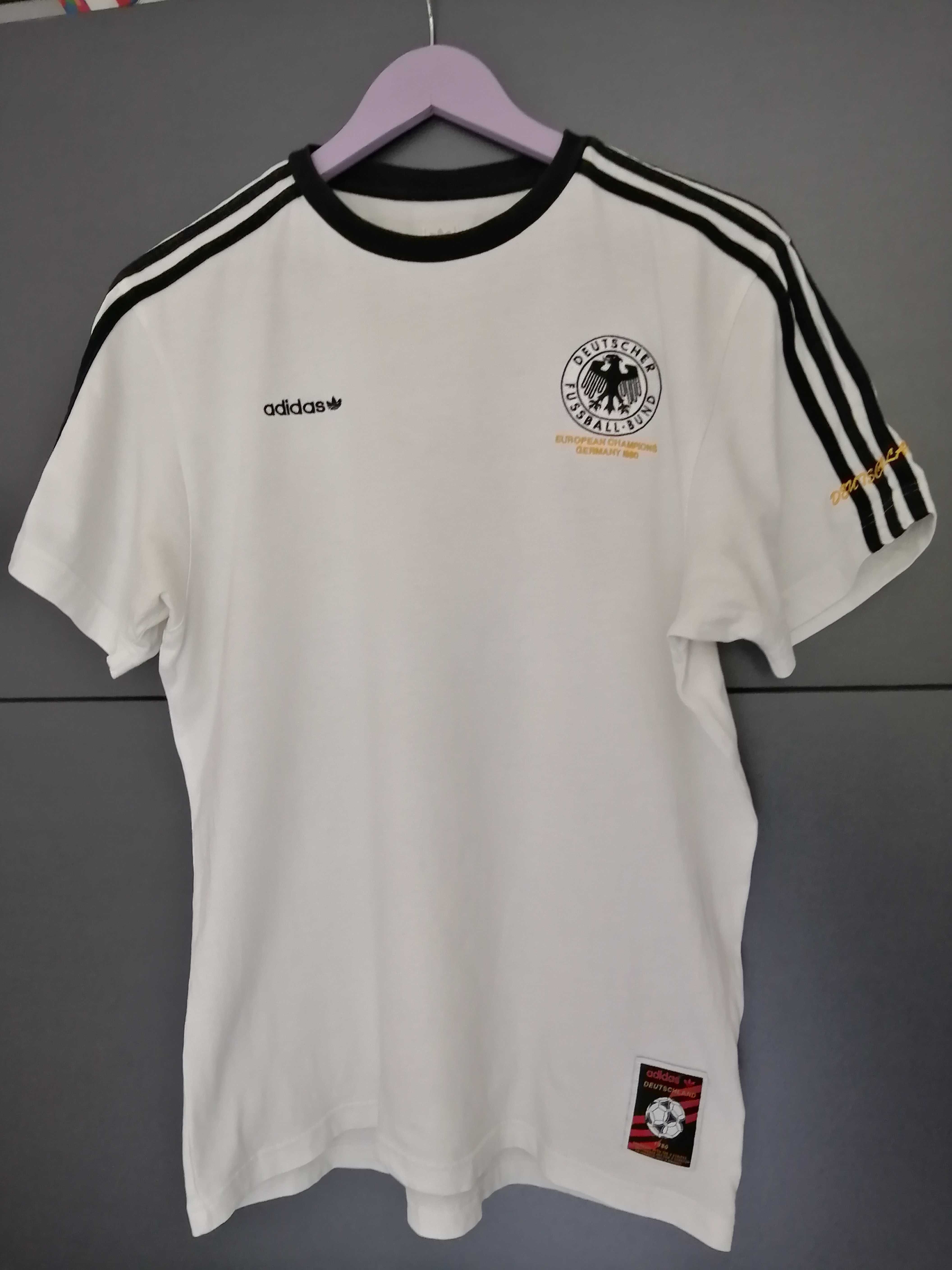 Tricou Adidas 1980 West Germany 'EUROPEAN CHAMPIONS' Retro Home Shirt