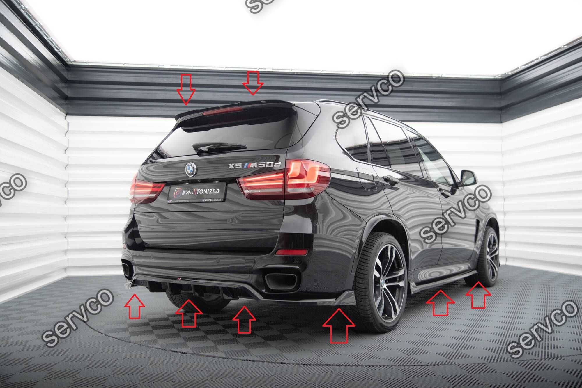 Pachet Body kit tuning Bmw X5 F15 M-Pack 2013-2018 v3 - Maxton Design