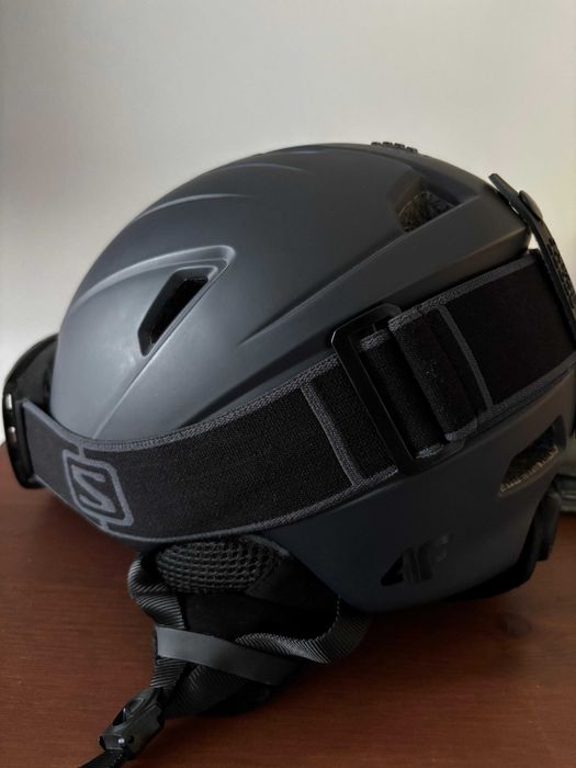 Cască Ski/Snowboard + Ochelari Salomon