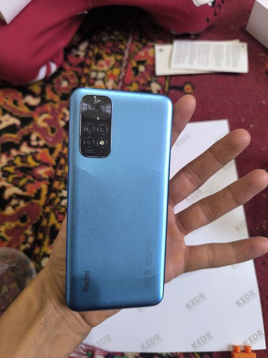 Redmi Note 11 sotilade xolade zoʻr koropka dakument bor xotira 128