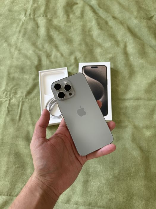 Айфон 15 Про Макс 256 ГБ iPhone 15 Pro Max 88 % АКБ ВСЕ РАБОТАЕТ