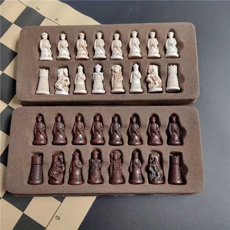 28 см шахматна дъска Terracotta Warriors