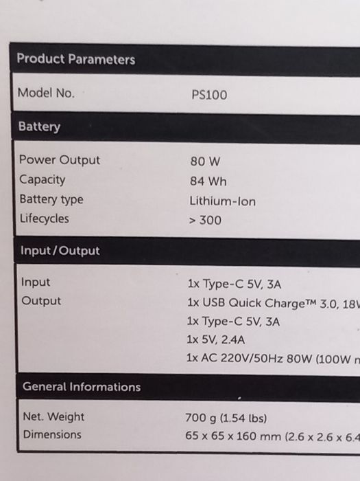 Baterie externa Polaroid