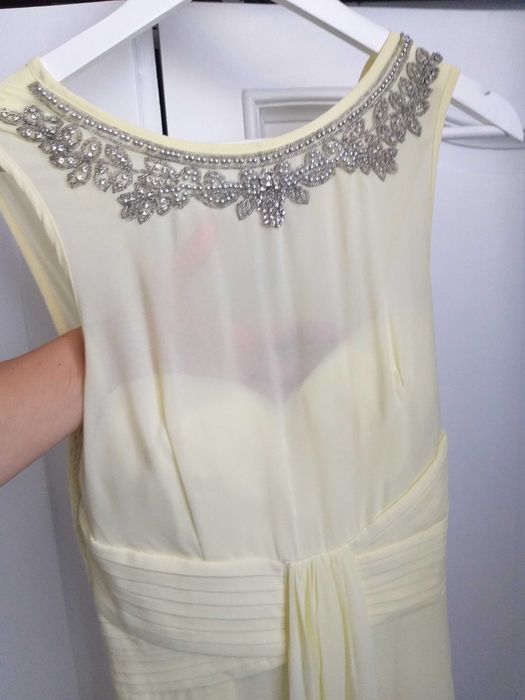 Rochie eveniment galbena lunga