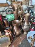 Set vase cupru dimensiuni mari