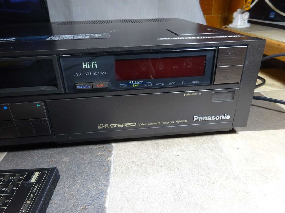 Video recorder vintage Panasonic /National NV-850 VHS HiFi stereo