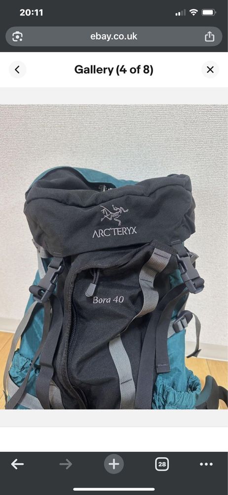 Туристическа раница-тип самар Arcteryx/ Hi-tec