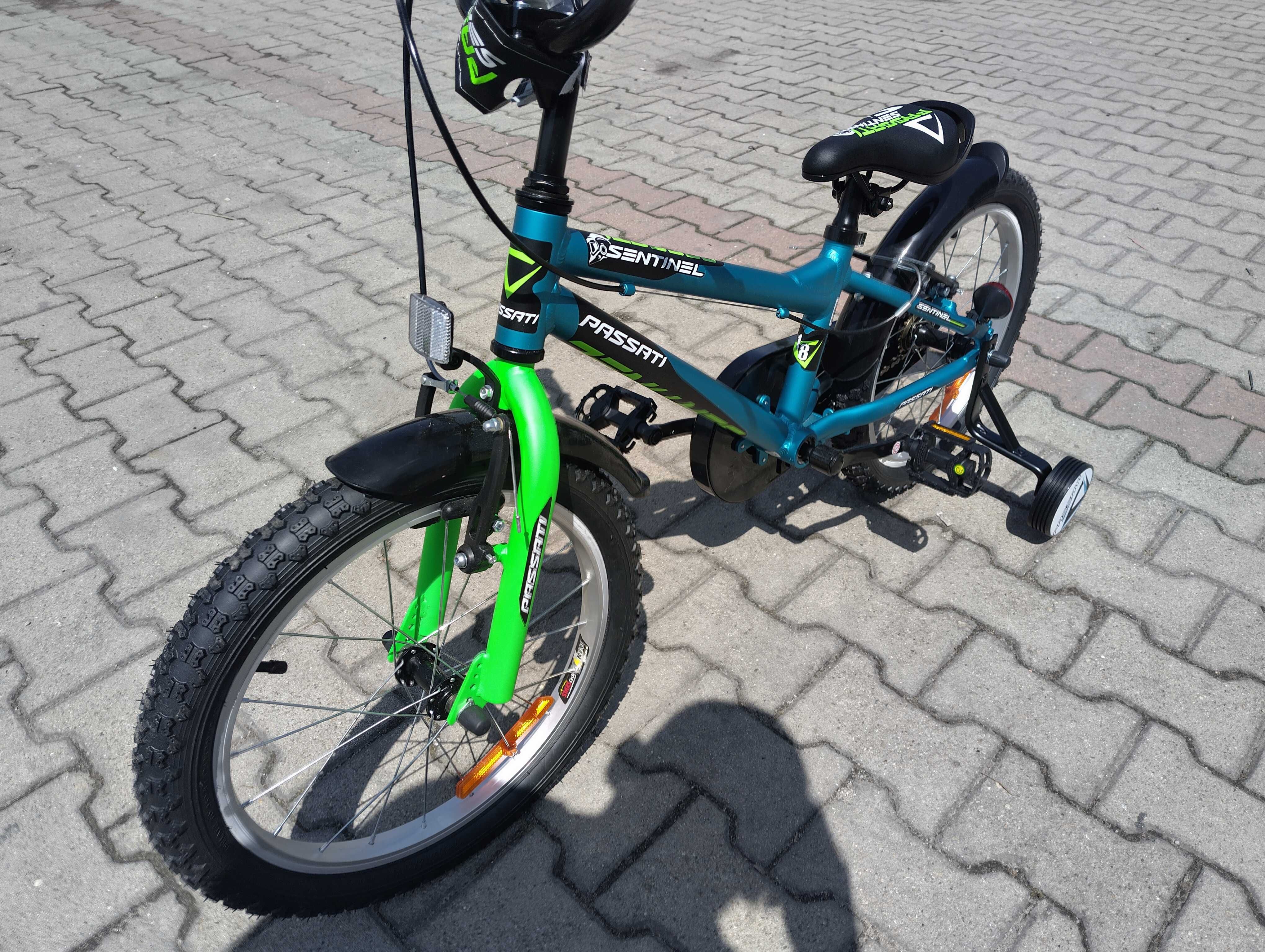 PASSATI Алуминиев велосипед 18" SENTINEL син