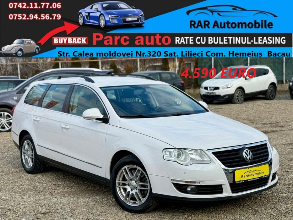 Volkswagen Passat Vw Passat 2.0TDI 140Cp Euro5 Rate Garantie Buy-Back