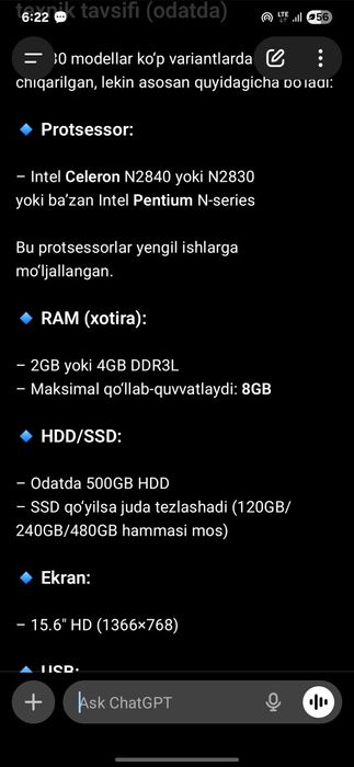 Lenovo notebook g 50