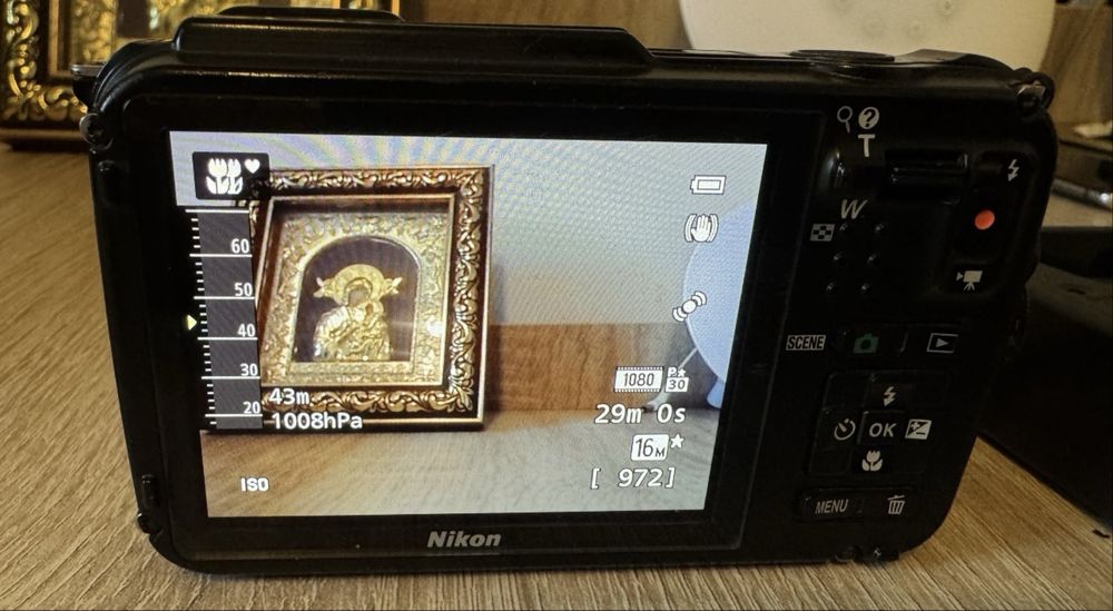 Aparat foto digital Nikon Coolpix AW110 Gps