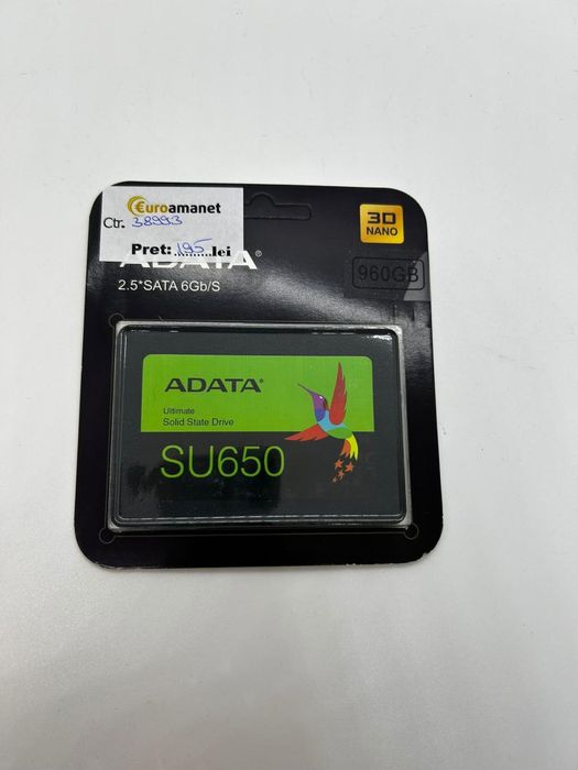 SSD ADATA SU650 960GB nou sigilat -D-