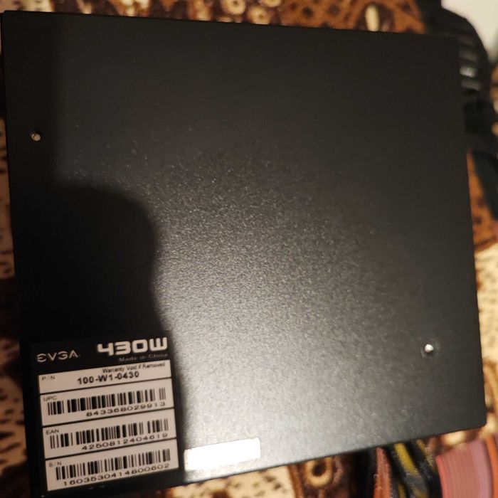 sursă pc EVGA 430 wați și mbo și procesor amd A10 7700k