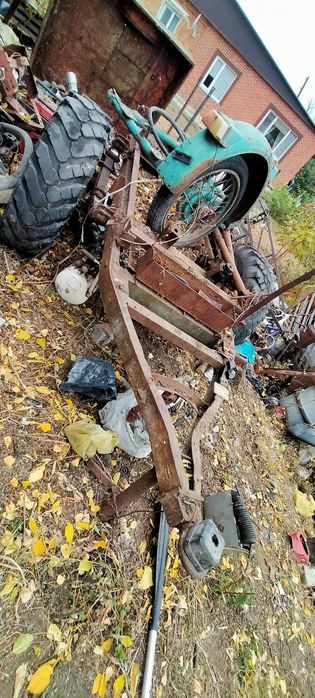 Прицеп от сварочного агрегата.