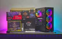 Нов Геймърски Компютър/RX 6600 8GB/Ryzen 5-5500/RAM 16GB/SSD 512GB